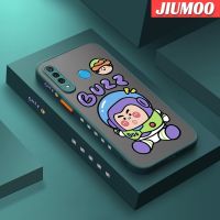 เคส JIUMOO สำหรับ Huawei Nova4 Nova 4E P30 Lite เคสการ์ตูนน่ารักลายการ์ตูนบางฝ้าเคสโทรศัพท์โปร่งใสซิลิโคนขอบสี่เหลี่ยมด้านข้างเคสนิ่มคลุมทั้งหมดป้องกันเลนส์กล้อง