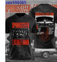 springsteen e street band tshirt o-neck