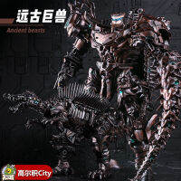 Aoyi LS11 AM01 transformation Action FIGURE 35ซม. scorn Dinobots โบราณ Behemoth ไดโนเสาร์อะนิเมะรูปของเล่น