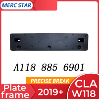 สำหรับ CLA Class W118กันชนหน้าป้ายทะเบียนรองรับ Mount Frame A1188856901