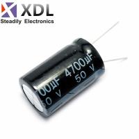 2PCS 50v4700uf 4700uf50v 18*35 50v 4700uf 18x35 Electro Electrolytic capacitor WATTY Electronics