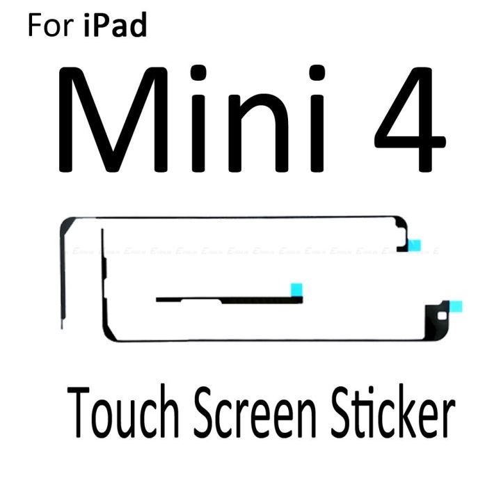 2เซ็ต-ล็อต3m-กาวเฟรมกลางสติ๊กเกอร์กาวสำหรับ-ipad-air-2-3-4-2019-2020-mini-1-2-3-4-5หน้าจอสัมผัส-digitizer-strip-เทป