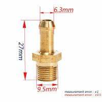 เทอร์โบชาร์จเจอร์คอมเพรสเซอร์ทองเหลืองเพิ่มสุญญาอากาศ Vac ท่อหัวนม1/8