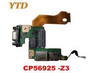 บอร์ดยูเอสบีอีเธอร์เน็ตระบบ LAN มอนิเตอร์ VGA ของแท้สำหรับโน๊ตบุ๊กฟูจิตสึ T902ได้รับการทดสอบ CP56925 Z3เป็นการ์ดเสียง LSK3825 Gratis Ongkir ที่ดี