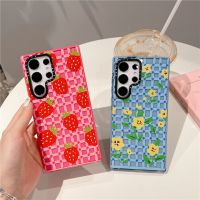 เคสโทรศัพท์ Samsung Galaxy S23อัลตร้า S22พิเศษ,เคสโทรศัพท์ TPU นิ่มลายสก็อตลายสก๊อตลายสก๊อต