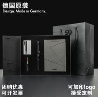 ชุดปากกากล่องของขวัญปากกา German Lingmei ระดับไฮเอนด์ระบบปากกาเซ็นชื่อแบบกำหนดเองแบบของขวัญทางธุรกิจไม่ปากกาฮีโร่ FdhfyjtFXBFNGG