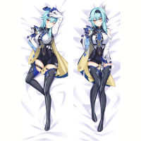 Game Genshin Impact CharacterEula Pillow Case Dakimakura Hugging Fullbody Double-sided Pillowcases Decorative Cushion Cover