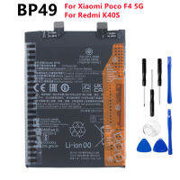 แบตเตอรี่ BP49สำหรับ Xiaomi Poco F4 5Gสำหรับ Redmi K40S เปลี่ยนแบตเตอรี่ศัพท์แบตเตอรี่ Bateria เครื่องมือฟรี