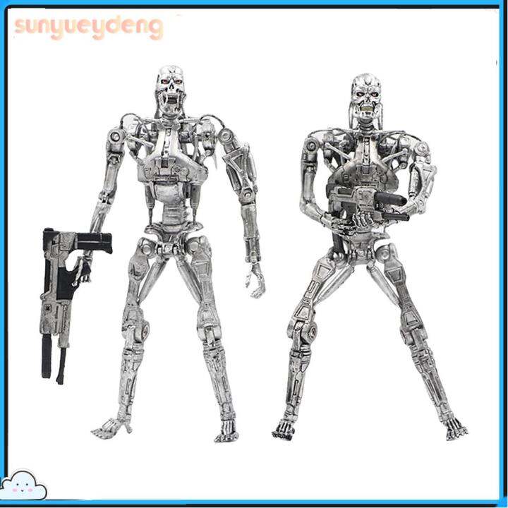 the-terminator-t-800-endoskeleton-7ข้อต่อเลื่อนได้ของเล่นโมเดลที่เป็นตุ๊กตาขยับแขนขาได้ของสะสมโมเดลพีวีซี