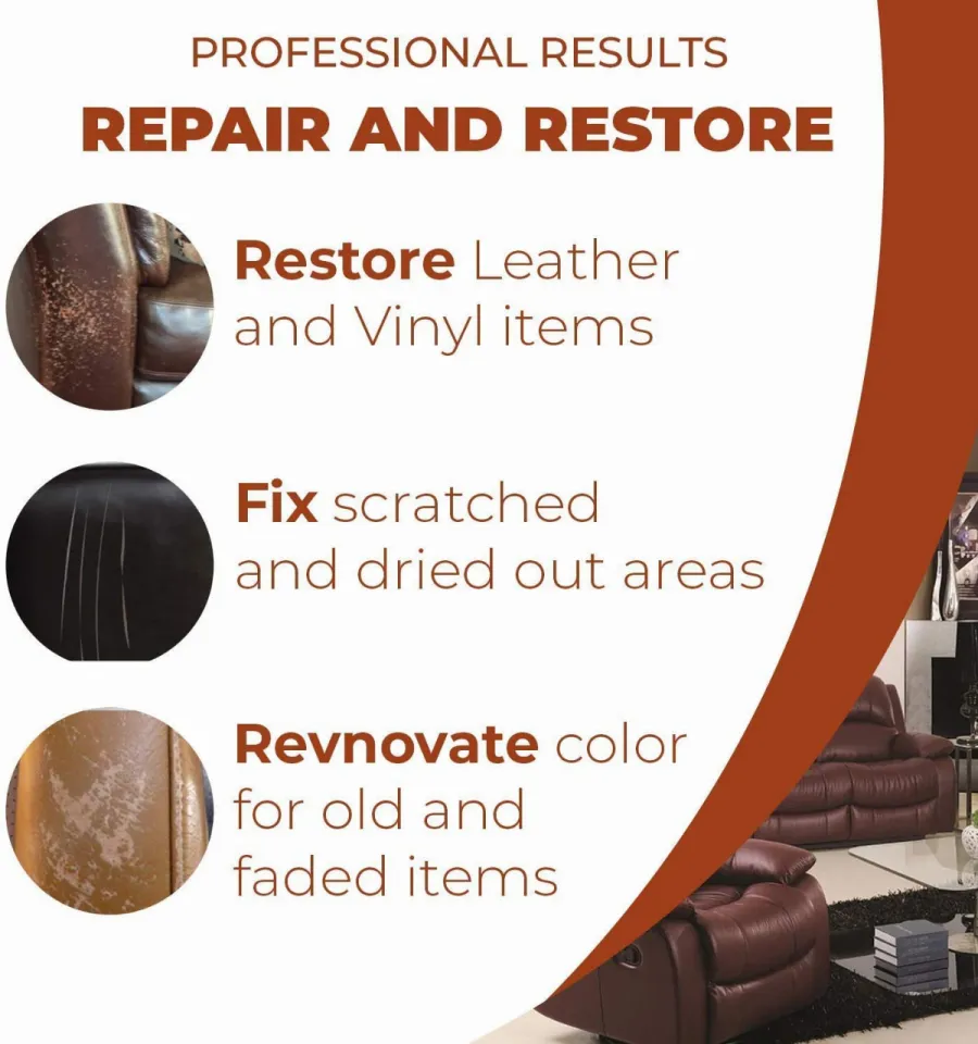 FORTIVO Dark Brown Leather Recoloring Balm - Leather Repair Kits