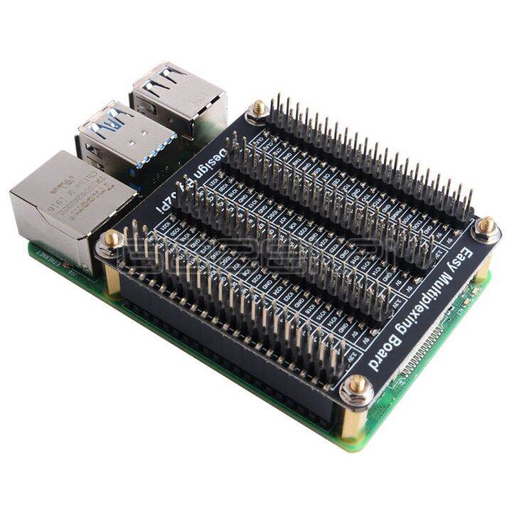 new-arrival-fuchijin77-geeekpi-เบรดบอร์ดสำหรับ-raspberry-pi-gpio-บอร์ดขยายสำหรับเครื่องพิมพ์เบรดบอร์ดมัลติเพล็กซ์ซิ่งใช้งานง่ายไมโครโฟนไร้สายด้วยสกรูสำหรับ-raspberry-pi-2-3-4b