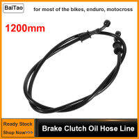 BaiTaoใหม่120ซม.รถจักรยานยนต์Enduro Braided Steelคลัตช์เบรกสายท่อน้ำมันท่อ