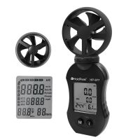 Holdpeak 877 Digital Wind Speed Meter, Handheld Anemometer with LED Back-Light for Wind Speed / Wind Temperature/ Wind Humidity