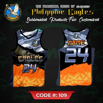 philippine eagles fraternal order of eagle FRATERNITY LIMITED EDITION FULL  SUBLIMATION SANDO JERSEY