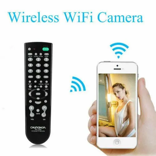 JDM Wireless 4K Spy Hidden Camera Recorder Hidden WIFI Mini TV Remote