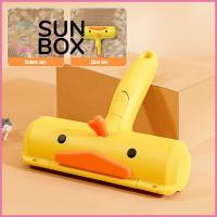 SUN BOX ใช้ซ้ำได้ แปรงทำความสะอาดผม แปรงปัดฝุ่น แปรงโค้ท กำจัดขนติด กำจัดขุยผ้า เครื่องกำจัดขนสัตว์เลี้ยง ลูกกลิ้งกำจัดผ้าสำลี