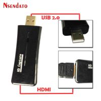 Nsendato การ์ด UTVF007 USB2.0เป็น HDMI Catpure USB อะแดปเตอร์แปลงการ์ดวิดีโอ Graer ความละเอียด2.0 HD สำหรับ Windows Xp/vista/10