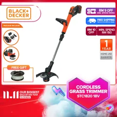 BLACK + DECKER STC1820EPCF Cordless Grass Trimmer 18V 1 Battery ( STC1820PC  )