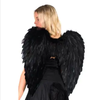 Buy Black Feather Angel Wings online | Lazada.com.my