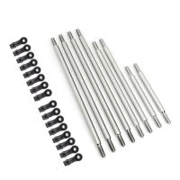 1Set Suspension Links Link Rod Linkage 324Mm Wheelbase Stainless Steel RC Car Upgrades Parts for Traxxas TRX4 Defender New Bronco 1/10 RC Car