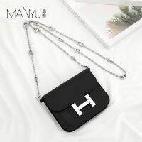 suitable for Hermes¯ Rouli waist bag non-destructive shoulder strap DIY transparent liner Kangkang slim oblique shoulder chain single purchase accessoriesTH