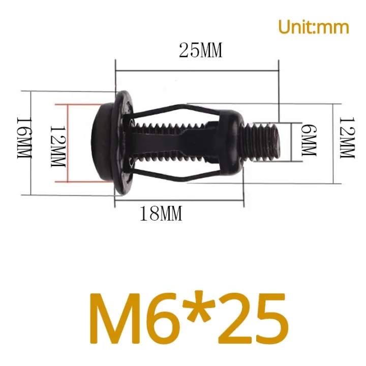 black-carbon-steel-petal-rivets-lock-nut-bolt-m4-m5-m6-hollow-iron-aluminum-rivet-gun-riveter-fixed-license-plate-for-car-screw
