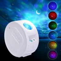 LED Night Sky Light โคมไฟโปรเจคเตอร์ Ocean Wave Star Lights USB 6 Color Romantic Decor Starry Skylight สําหรับห้องเด็ก