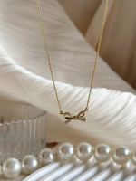 Kate spade : Skinny mini bow pendant