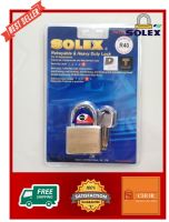 กุญแจ SOLEX รุ่น Rekeyable&amp;Heavy Duty Lock R40 (คอสั้น) &amp; R40L (คอยาว) ของแท้ 100 % By CHOR1981