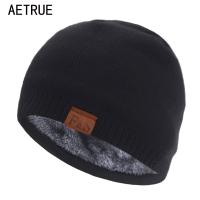 [A Motion] ยี่ห้อ Skullies Beanies ผู้ชายถัก Hatats สำหรับผู้ชายผู้หญิงหมวกหมวก Gorro หนาอบอุ่น Bonnet ผู้ชาย39; SCap