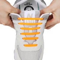 14Pcs/Set High Quality Silicone Shoelace Fashion Running No Tie Shoelaces Unisex Athletic Elastic Shoe Lace Fit Strap