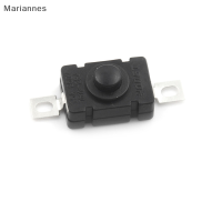 Mariannes ไฟฉายสวิทช์10ชิ้น,ปุ่มกดล็อคกลอนสัมผัส250V 1.5A