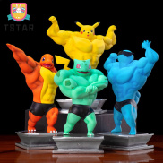 TS ready stock Cartoon Anime Action Figure Toys Gk Muscle Man Fitness