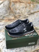 Original Ecco Mens Sports running shoes sneakers leather shoes 1106043