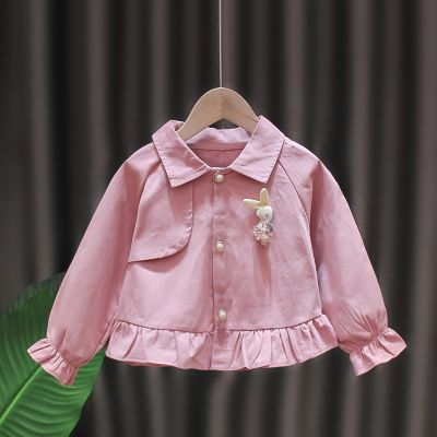 [COD] price running volume girls jacket 2022 new autumn childrens short tops foreign style girl baby