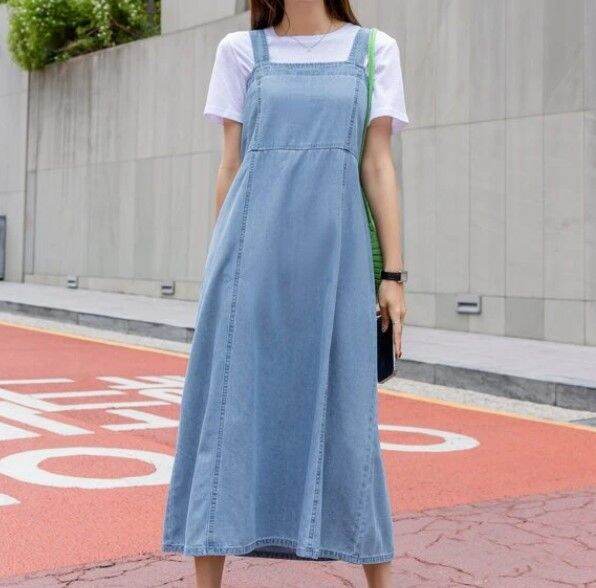 korean style jumper dress