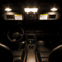 17x Canbus White LED Light Bulbs Interior Kit For 2005-2009 Audi Q7 Map Glove Box Trunk Cargo License Lamp 12V Car Light Source