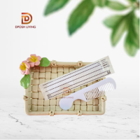 หวี หวีโรงแรม หวีพลาสติก  ซองสีขาวสวยหรู toothbrush Set ของใช้ในโรงแรม ห้องพัก แพ็คพร้อมส่ง เริ่มต้น 50 ชิ้น