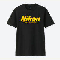 NIKON SLR DIGITAL CANERA T SHIRT  เสื้อยืด กล้องถ่ายภาพ นิคคอน ผ้า COTTON100% M-3XL