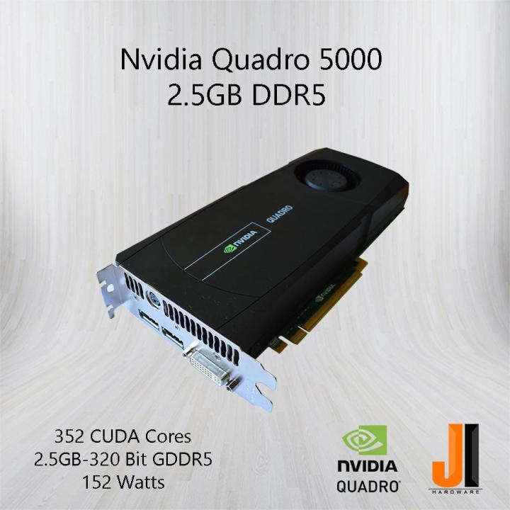 nvidia-quadro-5000-2-5gb-ddr5-มือสอง