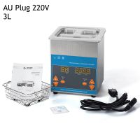 220V Digital Stainless Steel Ultrasonic Ultra Cleaner Bath Jewelry Cleaner w/ Tank Timer &amp; Heater