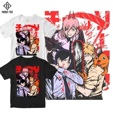 Men Women Chainsaw Man AKI Hayakawa T-Shirt Aesthetic Graphic Tees