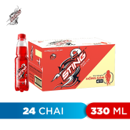 HCM  UỐNG LÀ GHIỀN - GIẢM THÊM 10K - THÙNG 24 CHAI STING DÂU 330ML