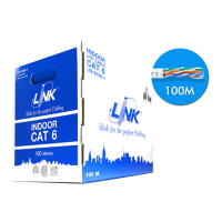 LINK US-9106-1, CAT 6 UTP (250 MHZ) w/Cross Filler, 23 AWG, CMR