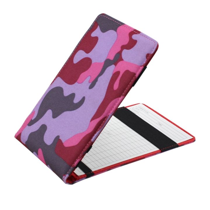 camouflage-color-golf-scorecard-holder-oxford-cloth-score-notebook-accessories-towels