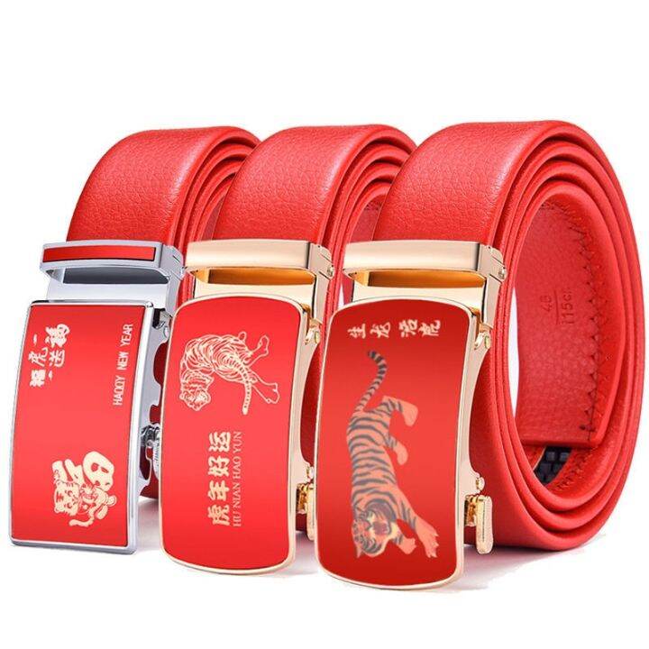 2022-to-tiger-tiger-red-sashes-male-benmingnian-gift-leather-men-marry-outside-red-leather-belt-in-black