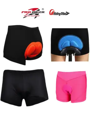 PINK man men women woman Bicycle Cycling Bike Short Underwear Pants 3D  Padded gel seluar dalam basikal