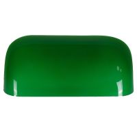 Green GlassBankers Bright Lamp Cover Bankers Lamp Glass Shade Cased Replacement lampshade Drop Ship