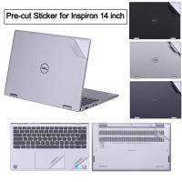 1 Pre-ตัดไวนิลสกินสติ๊กเกอร์แล็ปท็อปฟิล์มฝาครอบป้องกันสำหรับ Inspiron 14นิ้ว7430 7420 7415 2In1 5430 5418 5410 3405 5425