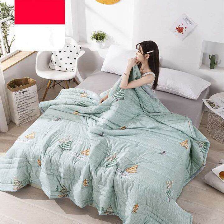 BEST COMFORT Premium Printed Quilt Duvet Blanket 140x200cm Lazada PH